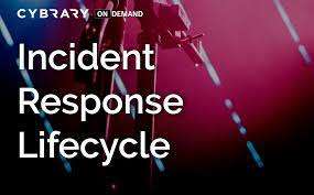 Cybrary's "Incident Response Lifecycle" Course